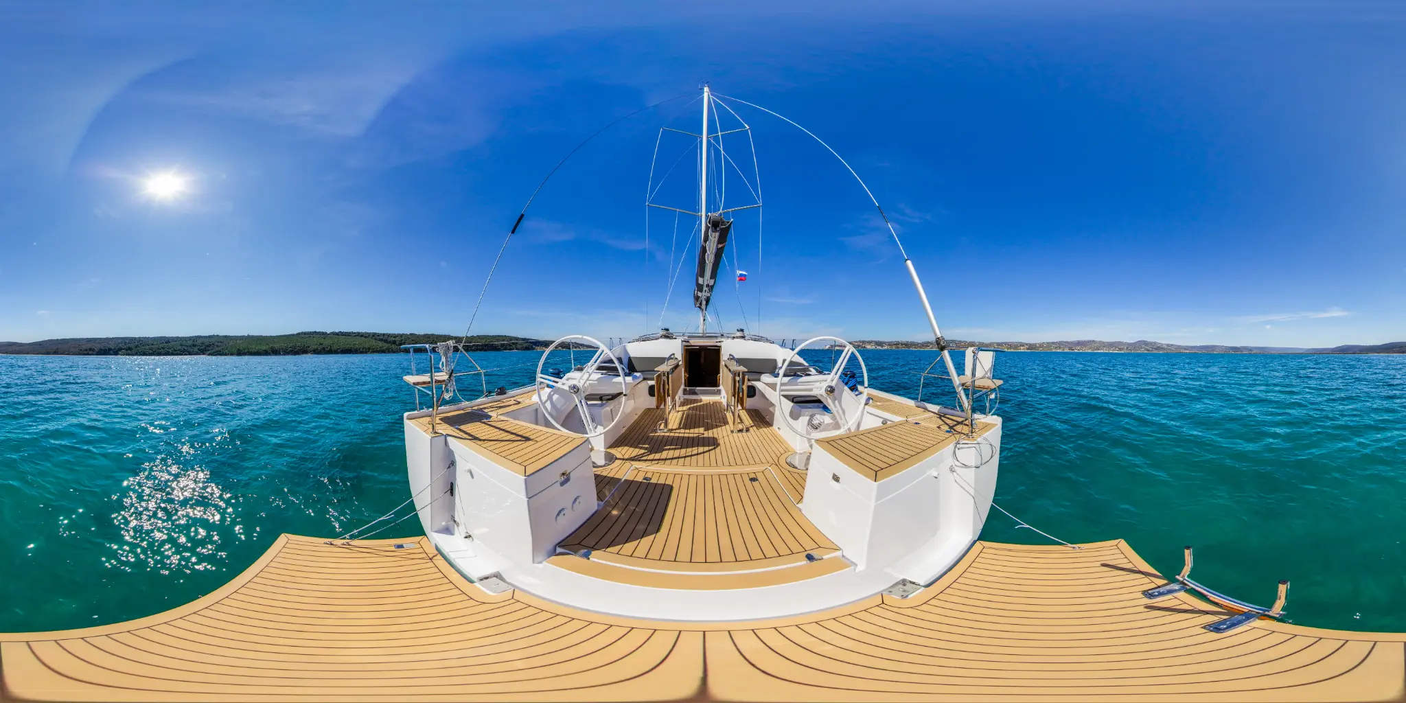 360° virtual yacht tour — Immersive Yachts