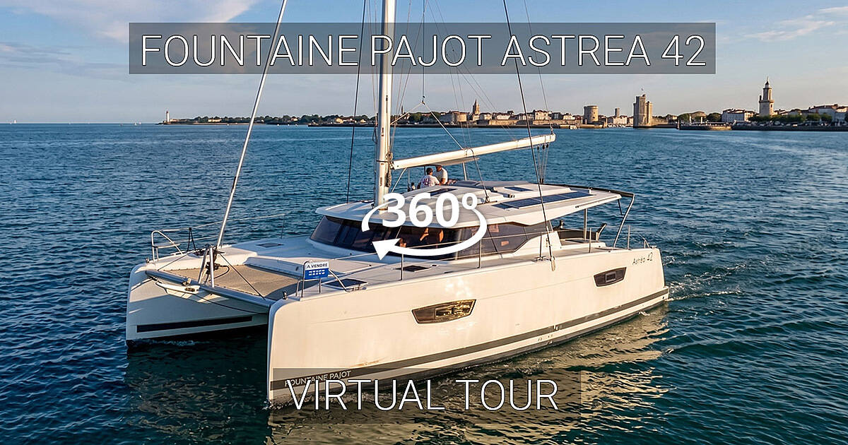 Fountaine Pajot Astrea 42 — Full Virtual Tour — click to launch 360° virtual tour